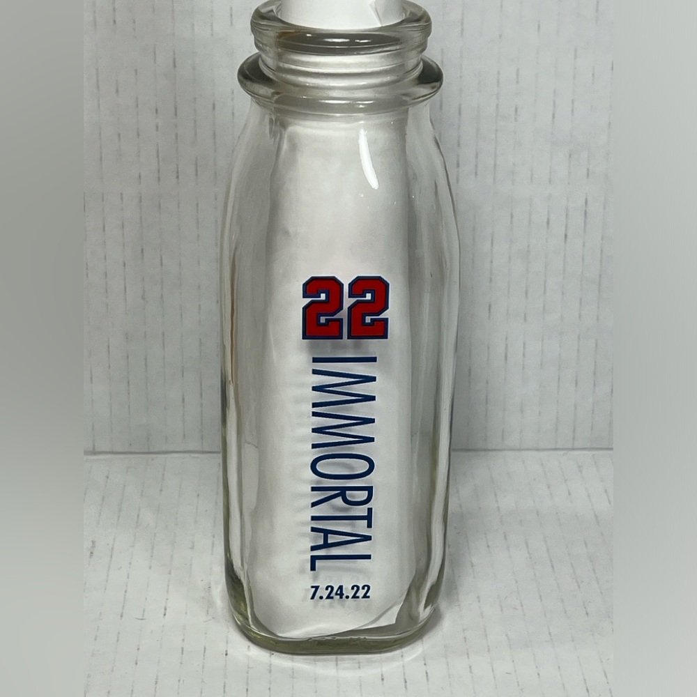 Shatto Immortal Milk Bottle Buck O’Neil Kansas City Monarchs MLB Hall of Fame